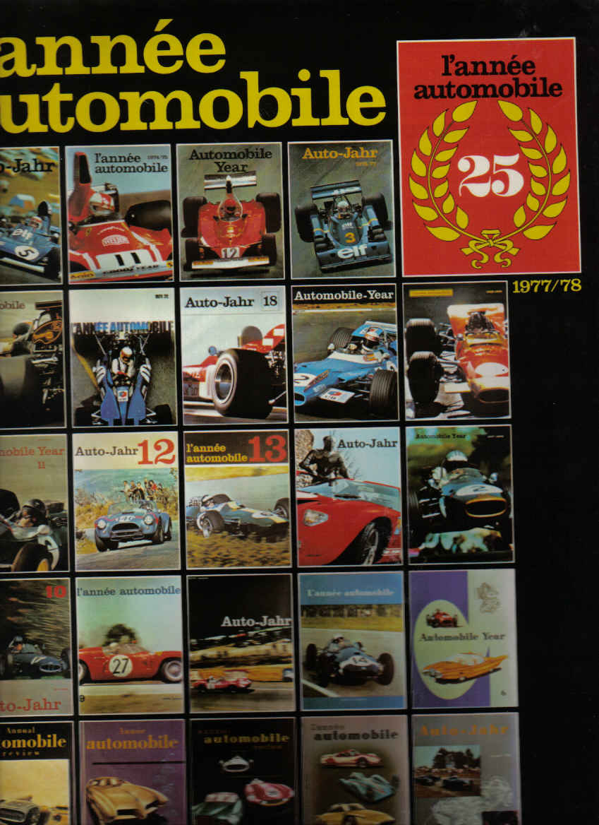 année automobile 1977 edita